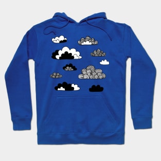 Clouds pattern Hoodie